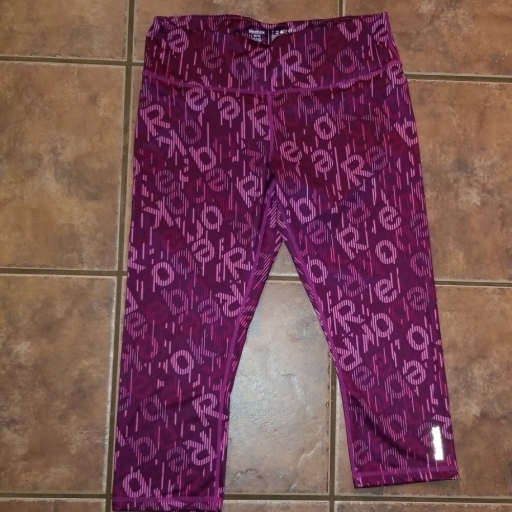 High Waisted Reebok Workout Leggings